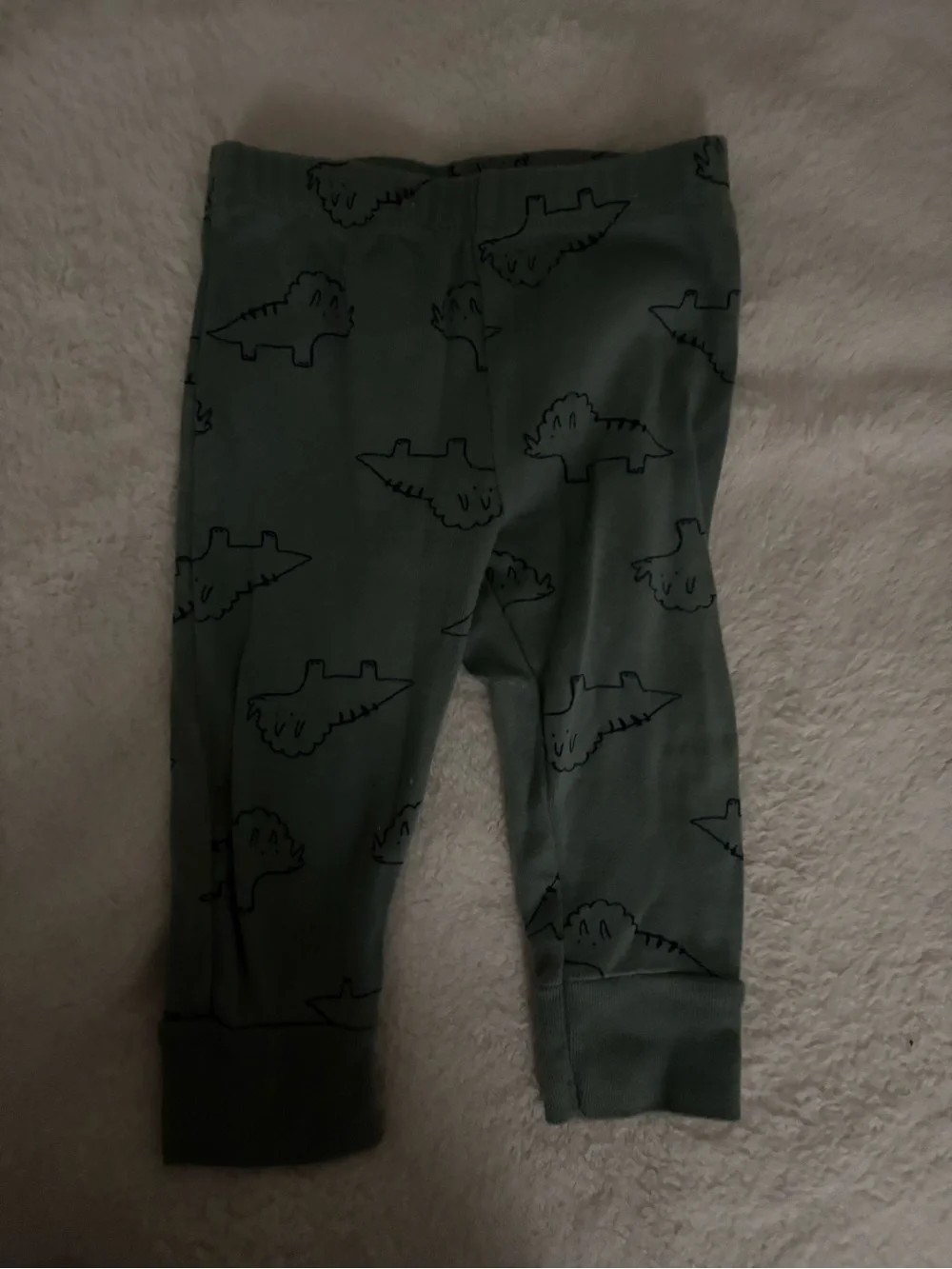 Carter's Green Dinosaur Print Leggings